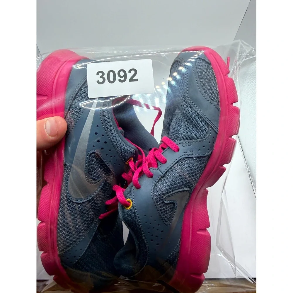 Nike Flex Experience‎ RN 2 599548-402 Womens 7.5 Sneaker Gray Pink Running Shoes